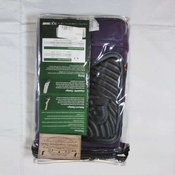 Classic Equine Classic Fit Protective Boot Hind CF200 Eggplant Large - Picture 3 of 5